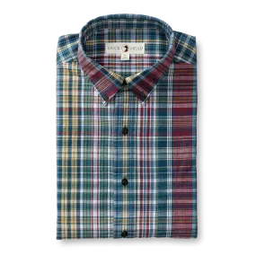 Reid Plaid Cotton Slub Sport Shirt